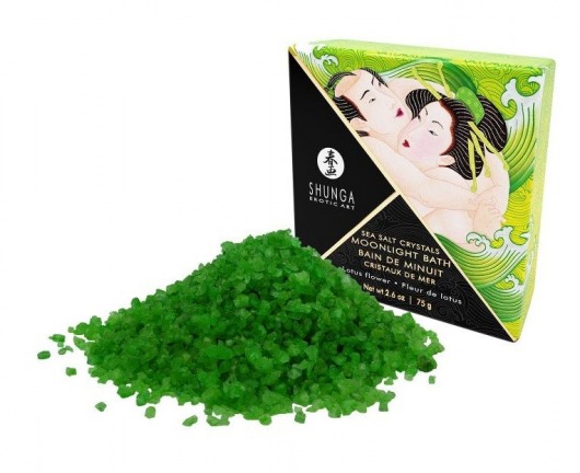 Соль для ванны Bath Salts Lotus Flower с ароматом цветков лотоса - 75 гр. -  - Магазин феромонов в Кирове