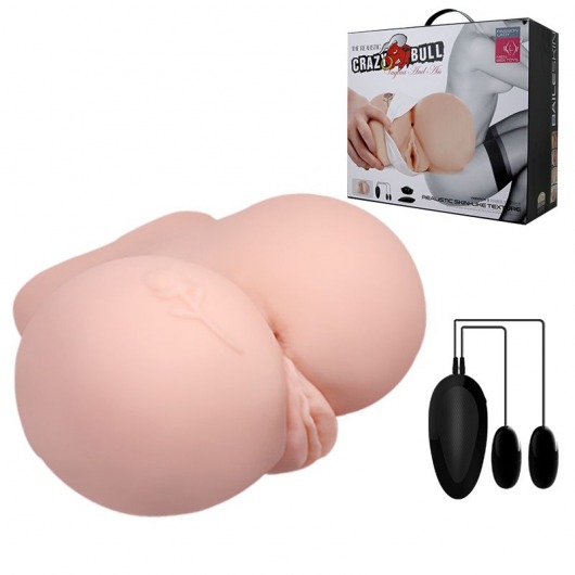 Вагина и анус с вибрацией CrazyBull Vagina and Ass - Baile - в Кирове купить с доставкой