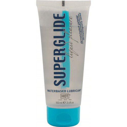 Интимная смазка на водной основе Superglide - 100 мл. - HOT - купить с доставкой в Кирове