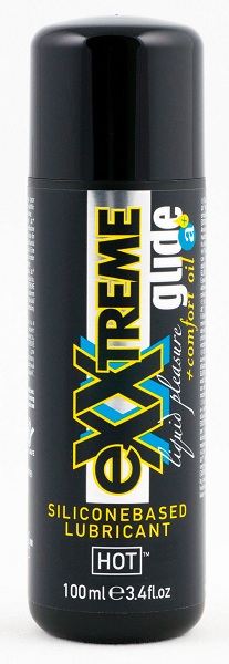 Анальная смазка на силиконовой основе Exxtreme Glide - 100 мл. - HOT - купить с доставкой в Кирове