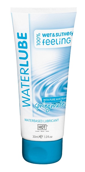 Гель-смазка на основе чистой родниковой воды WaterLube - 30 мл. - HOT - купить с доставкой в Кирове