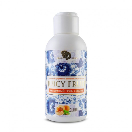 Интимный гель на водной основе JUICY FRUIT с ароматом дыни - 100 мл. - БиоМед - купить с доставкой в Кирове