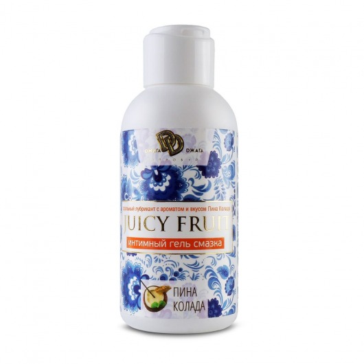 Интимный гель на водной основе JUICY FRUIT с ароматом пина колада - 100 мл. - БиоМед - купить с доставкой в Кирове