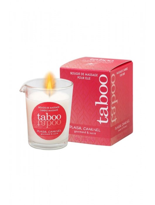 Массажное аромамасло с афродизиаками для женщин RUF Taboo Plaisir charnel - 60 гр. - RUF - купить с доставкой в Кирове