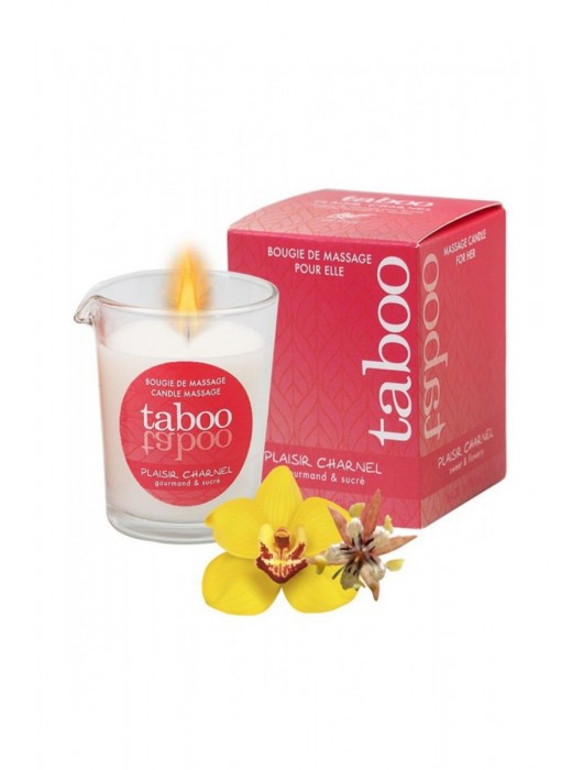 Массажное аромамасло с афродизиаками для женщин RUF Taboo Plaisir charnel - 60 гр. - RUF - купить с доставкой в Кирове