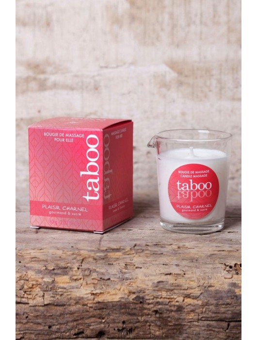 Массажное аромамасло с афродизиаками для женщин RUF Taboo Plaisir charnel - 60 гр. - RUF - купить с доставкой в Кирове