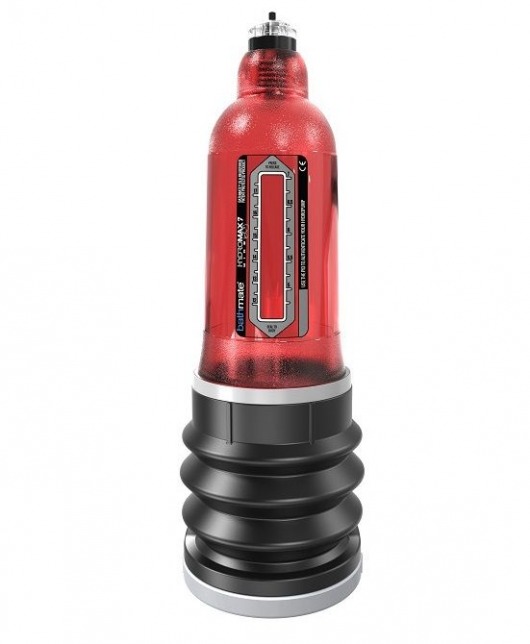Красная гидропомпа HydroMAX7 Wide Boy - Bathmate - в Кирове купить с доставкой