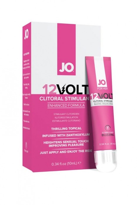 Возбуждающая сыворотка мощного действия JO Volt 12V - 10 мл. - System JO - купить с доставкой в Кирове