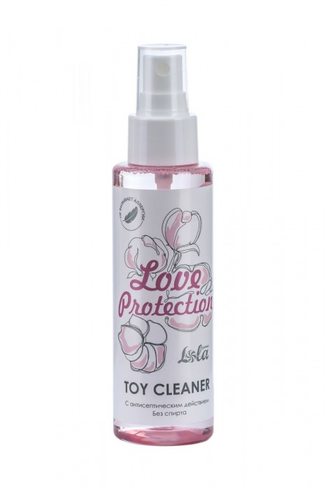 Гигиенический антисептический лосьон Toy cleaner - 110 мл. - Lola Games - купить с доставкой в Кирове