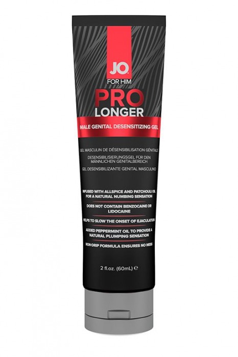 Гель-пролонгатор умеренного действия для мужчин JO Prolonger Gel – 60 мл. - System JO - купить с доставкой в Кирове