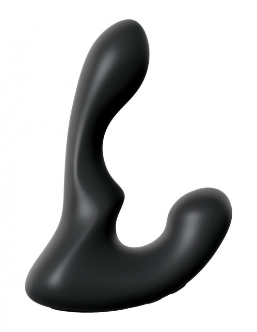 Черный анальный вибростимулятор P-Spot Milker - 14 см. - Pipedream - в Кирове купить с доставкой