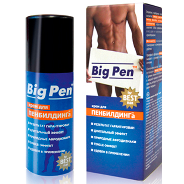 Крем Big Pen для увеличения полового члена - 50 гр. - Биоритм - в Кирове купить с доставкой
