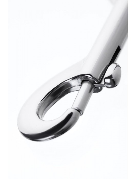 Серебристый двухсторонний карабин TOYFA Metal - ToyFa - купить с доставкой в Кирове