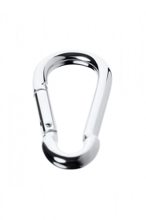 Серебристый карабин TOYFA Metal - ToyFa - купить с доставкой в Кирове