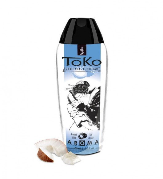 Интимный гель TOKO Cononut Water с ароматом кокоса - 165 мл. - Shunga - купить с доставкой в Кирове