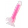 Прозрачно-розовый фаллоимитатор, светящийся в темноте, Clark Glow - 22 см. - ToyFa купить с доставкой в интернет-магазине Orgasmix в Кирове Прозрачно-розовый фаллоимитатор, светящийся в темноте, Clark Glow - 22 см. - ToyFa