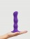 Фиолетовая насадка Strap-On-Me Dildo Geisha Balls size M - Strap-on-me - купить с доставкой в Кирове