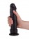 Крупный чёрный фаллоимитатор без мошонки - 20,5 см. - LOVETOY (А-Полимер) купить с доставкой в интернет-магазине Orgasmix в Кирове Крупный чёрный фаллоимитатор без мошонки - 20,5 см. - LOVETOY (А-Полимер)