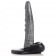 Серый фантазийный фаллоимитатор The Gargoyle Rock Hard Silicone Dildo - 23,6 см. - XR Brands купить с доставкой в интернет-магазине Orgasmix в Кирове Серый фантазийный фаллоимитатор The Gargoyle Rock Hard Silicone Dildo - 23,6 см. - XR Brands